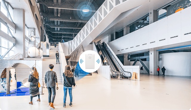 最遠100米的廣播距離